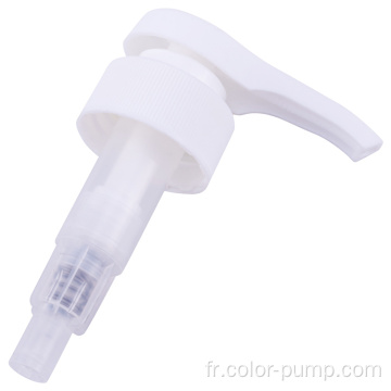 Pompe de lotion cosmétique à vis en plastique 28/410 32/410